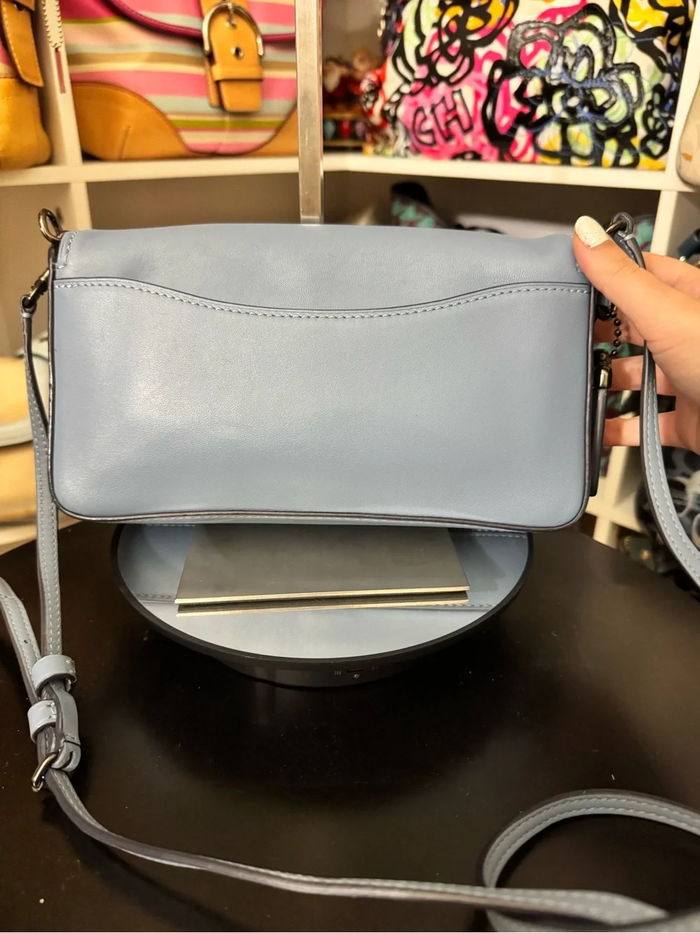 Coach 1941 Dinky Light Blue Crossbody